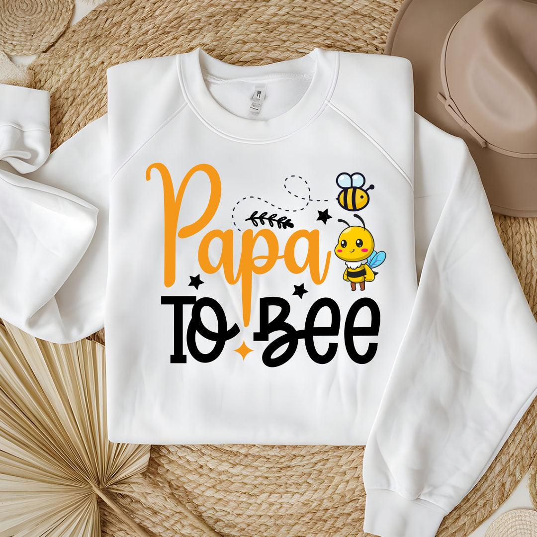 Papa To Bee Sweatshirt - Beebloomify