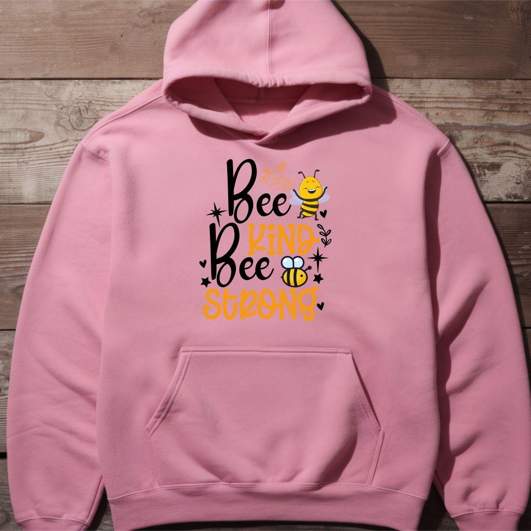 Bee Kind Be strong Unisex Heavy Blend™ hoodie - Beebloomify