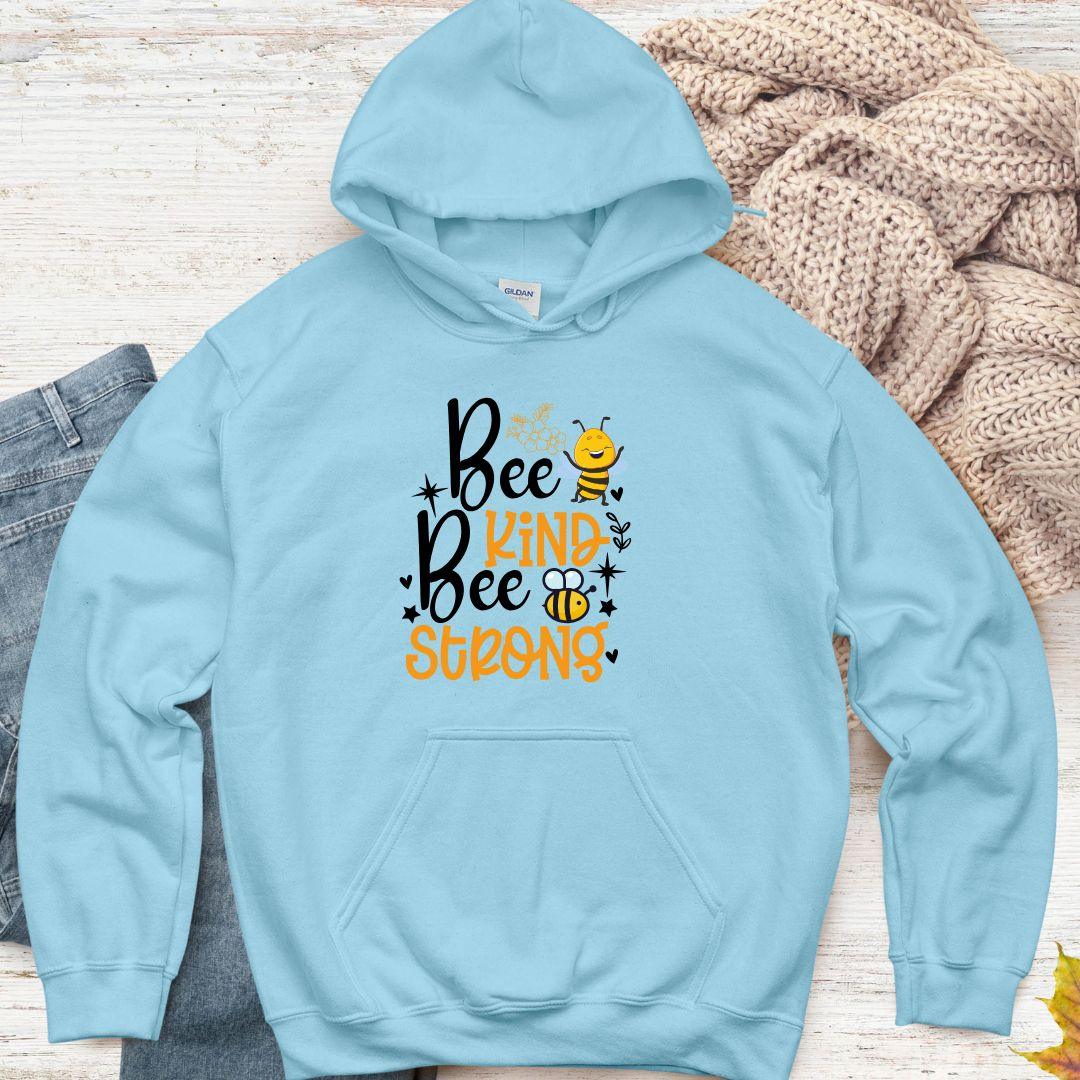 Bee Kind Be strong Unisex Heavy Blend™ hoodie - Beebloomify