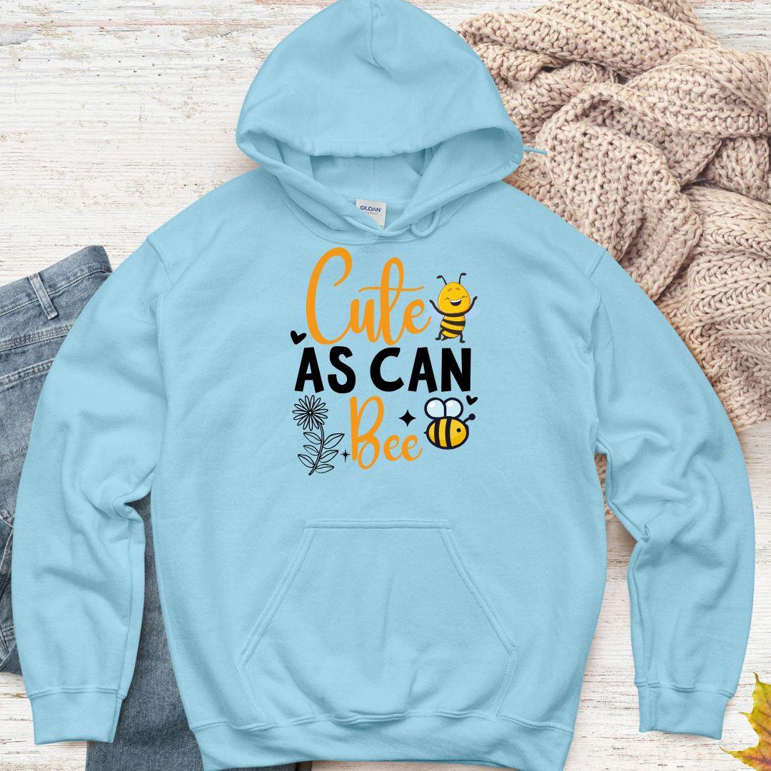 Cute As Can Bee Unisex Heavy Blend™ hoodie - Beebloomify