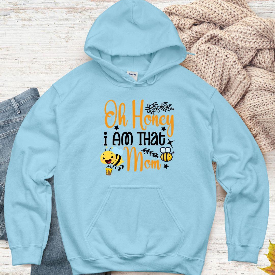 Oh Honey I Am That Mom Unisex Heavy Blend™ hoodie - Beebloomify