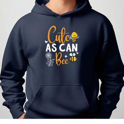 Cute As Can Bee Unisex Heavy Blend™ hoodie - Beebloomify