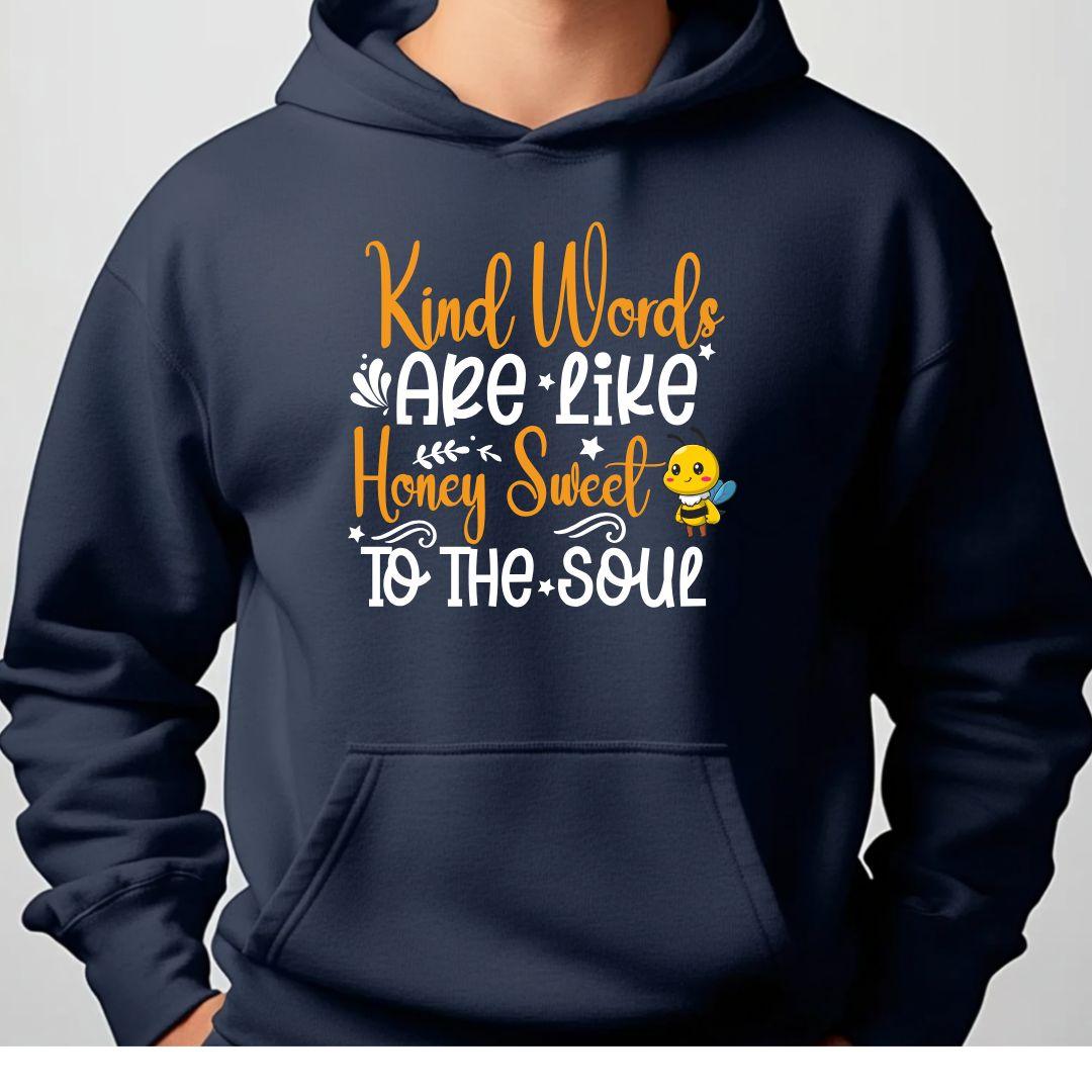 Kind Words Are Like Honey Sweet To The Soul Unisex Heavy Blend™ hoodie - Beebloomify