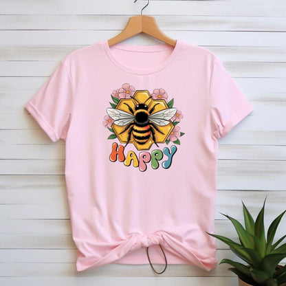 Happy T-shirt - Beebloomify