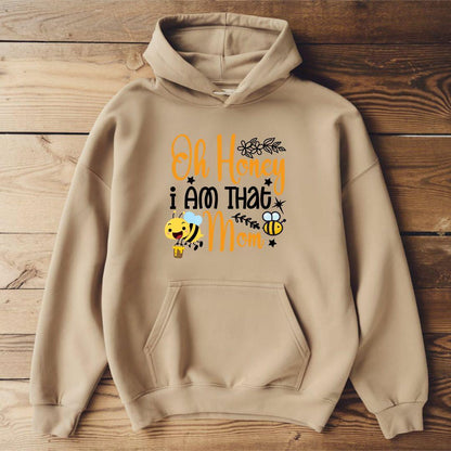 Oh Honey I Am That Mom Unisex Heavy Blend™ hoodie - Beebloomify