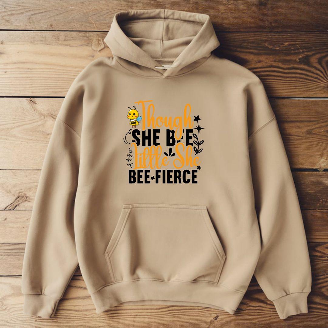 Though She Bee Little She Bee Fierce Unisex Heavy Blend™ hoodie - Beebloomify