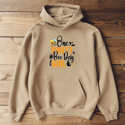 One Sweet Bee Day Girl Unisex Heavy Blend™ hoodie - Beebloomify