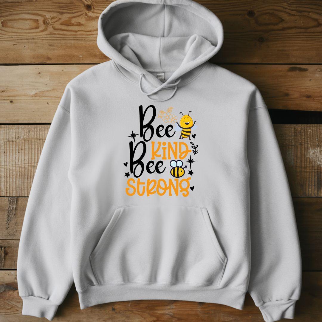 Bee Kind Be strong Unisex Heavy Blend™ hoodie - Beebloomify