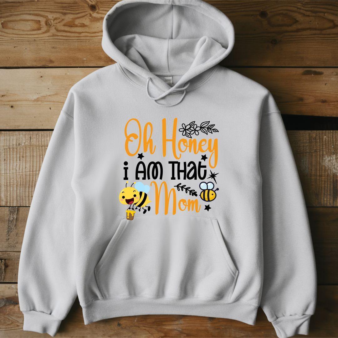 Oh Honey I Am That Mom Unisex Heavy Blend™ hoodie - Beebloomify