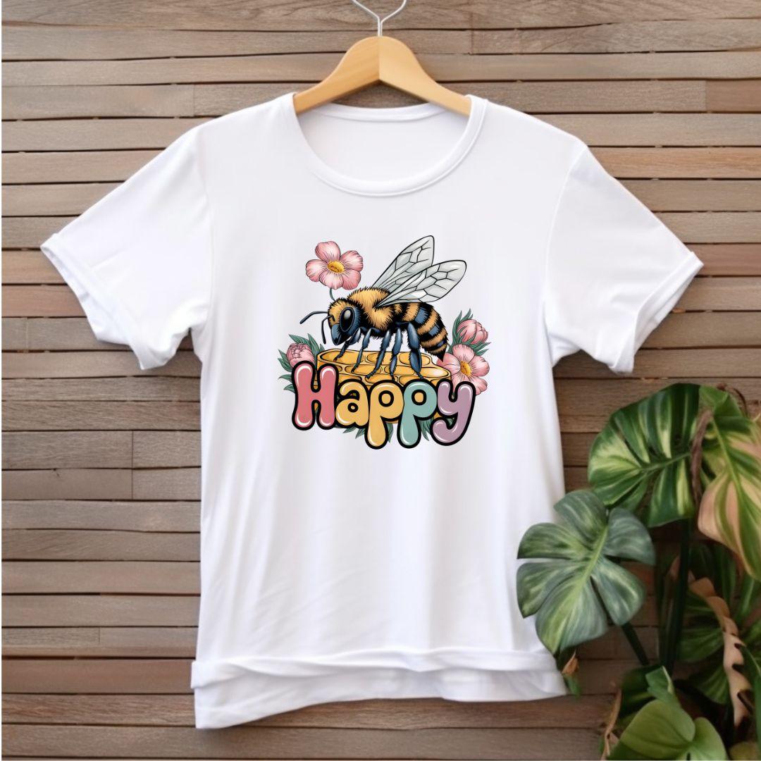 Happy T-shirt - Beebloomify